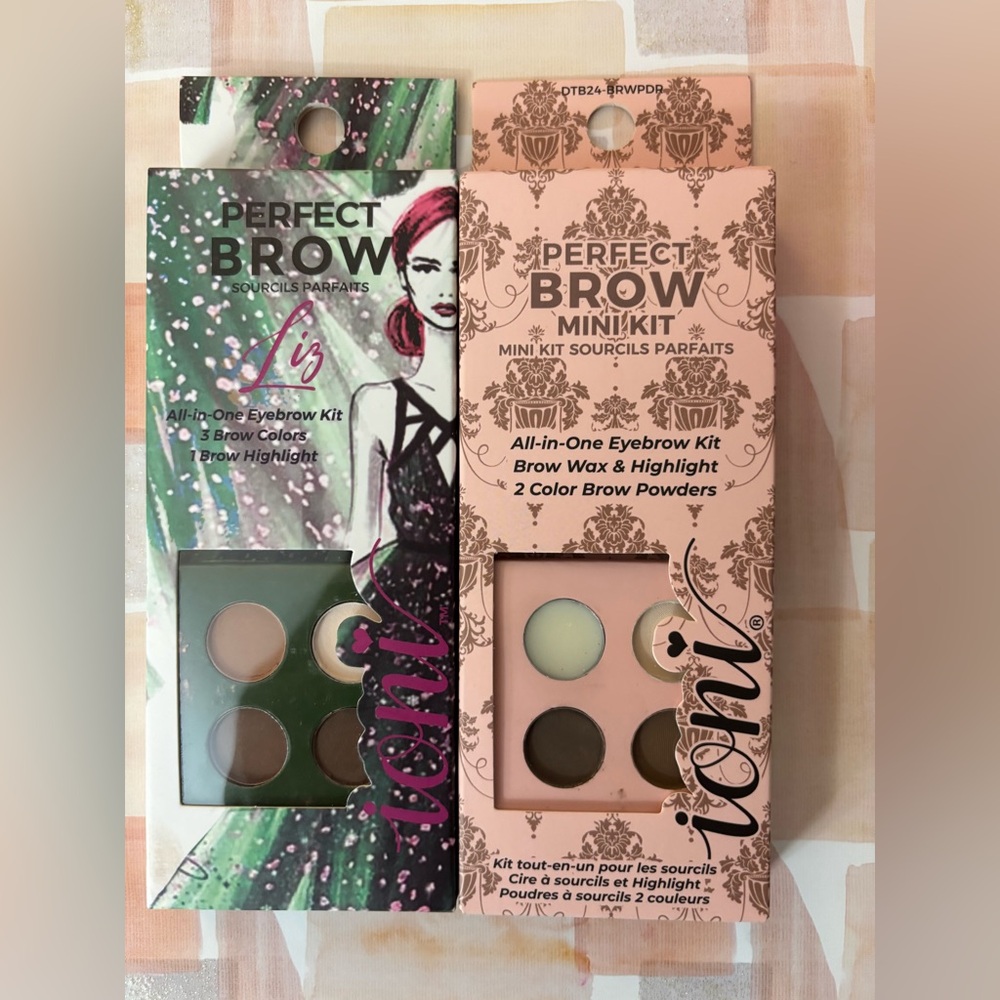 Mini Kit - Pink All-In-One Eyebrow Kit